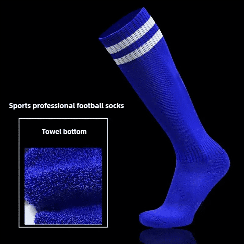 Premium Warm Anti-Slip Breathable Football Soccer Socks for Men & Kids