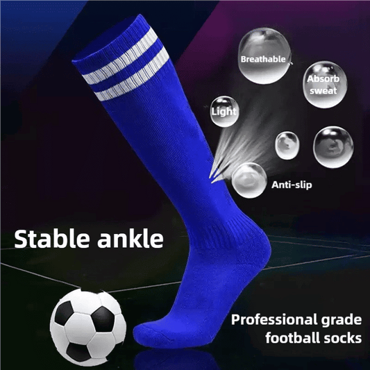 Premium Warm Anti-Slip Breathable Football Soccer Socks for Men & Kids