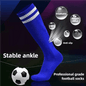 Premium Warm Anti-Slip Breathable Football Soccer Socks for Men & Kids