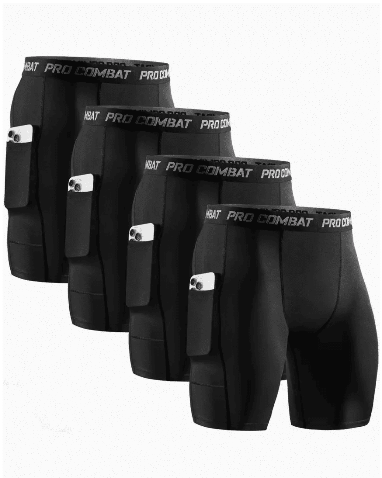 Premium Men's 2-Pack Comfy Sports Boxer Briefs - Breathable Quick-Dry Stretchy Underwear