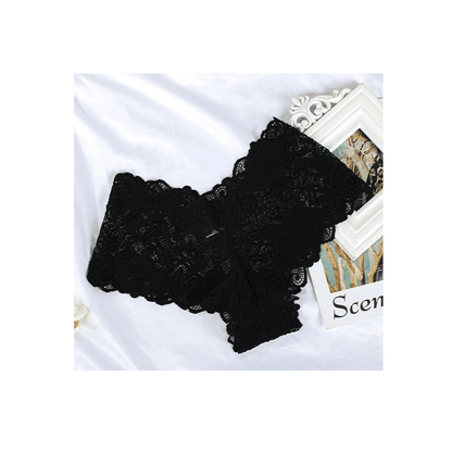 5-Pack Plus Size Seductive Lace Boyshorts Panties – Comfortable Low Waist Underwear