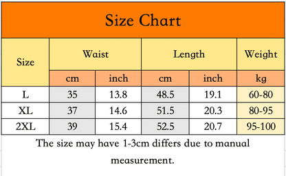 Men's High-Waisted Tummy Control Body Shaper Shorts - Slimming Compression Underwear