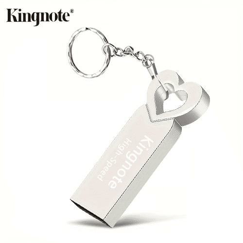 Kingnote High-Speed Metal USB 2.0 Flash Drive with Dual OTG Adapters