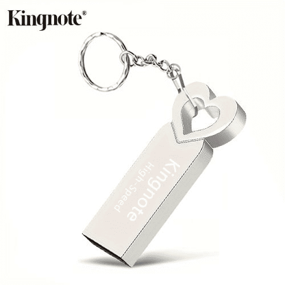 Kingnote High-Speed Metal USB 2.0 Flash Drive with Dual OTG Adapters