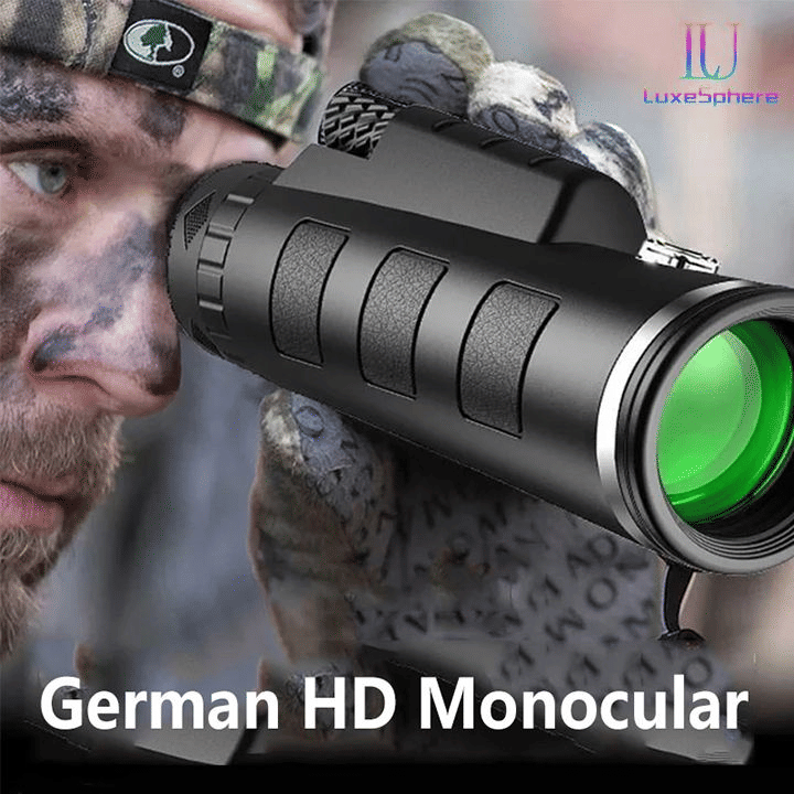 40X60 HD Professional Monocular Telescope Waterproof Compact Night Vision for Smartphone