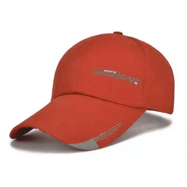 Men's Long-Brim Korean Baseball Cap - Outdoor Fishing Sunshade Travel Hat