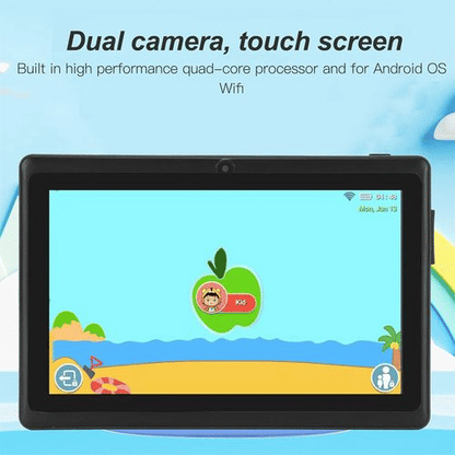ZPL Kids 7-inch Android Tablet: 4GB RAM, 64GB Storage, 4000mAh Battery