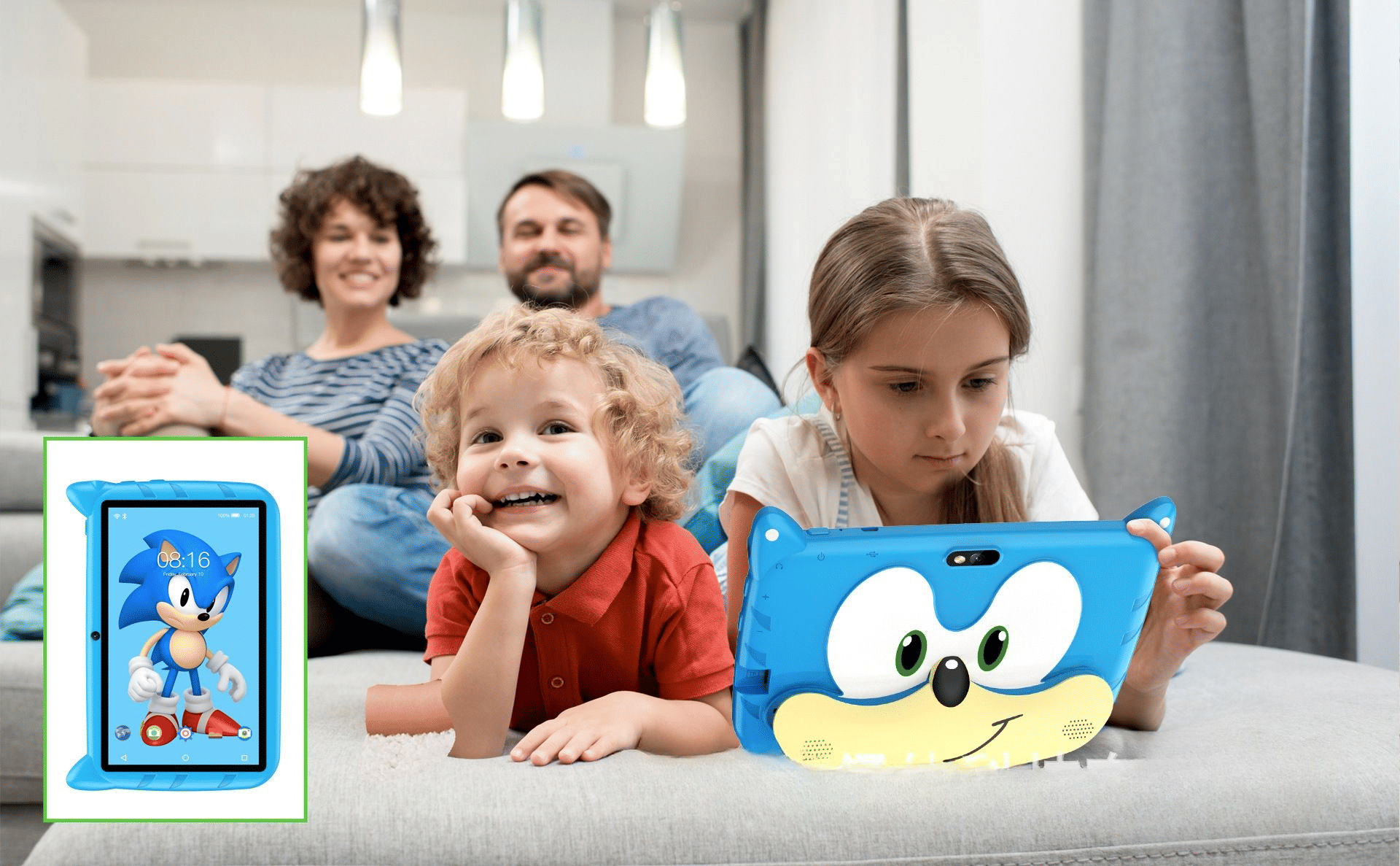 ZPL-Kids 7-inch Android 7 Tablet: 64GB Storage, 4GB RAM, 4000mAh Battery