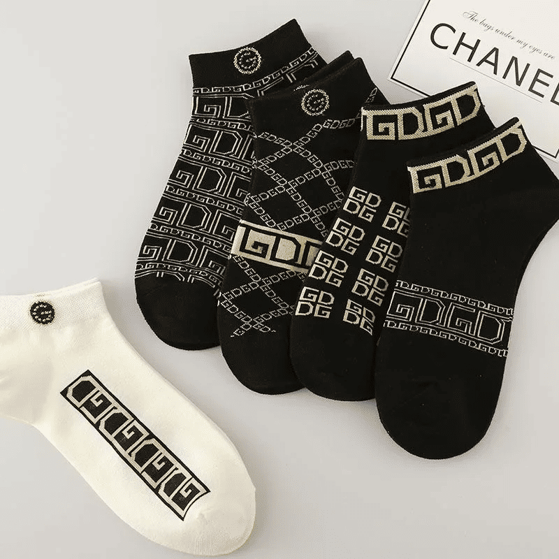 Men's 5-Pack Ultra-Thin Breathable Low-Cut Socks: Anti-Odor, Moisture-Wicking, Lightweight Comfort