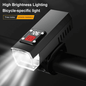 USB Rechargeable Cycling Headlight: Waterproof, High Brightness, Safety Bike Front Lamp