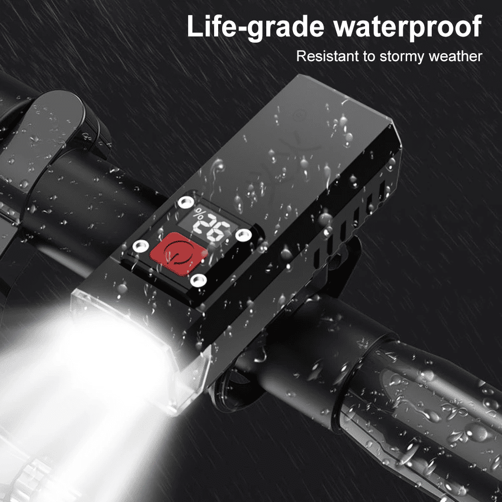 USB Rechargeable Cycling Headlight: Waterproof, High Brightness, Safety Bike Front Lamp