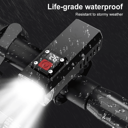 USB Rechargeable Cycling Headlight: Waterproof, High Brightness, Safety Bike Front Lamp