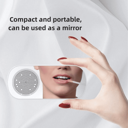 Premium Multifunctional Mirror Bluetooth Speaker, Digital Clock, High Volume, Smart Portable Audio