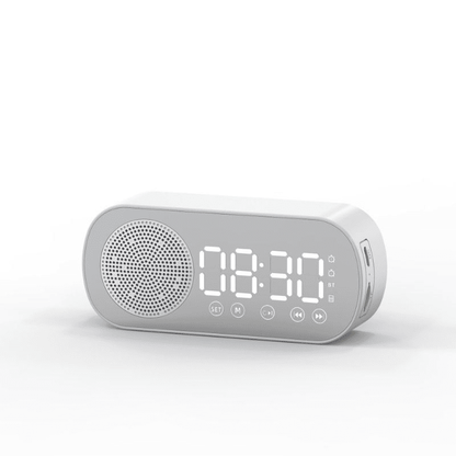 Premium Multifunctional Mirror Bluetooth Speaker, Digital Clock, High Volume, Smart Portable Audio