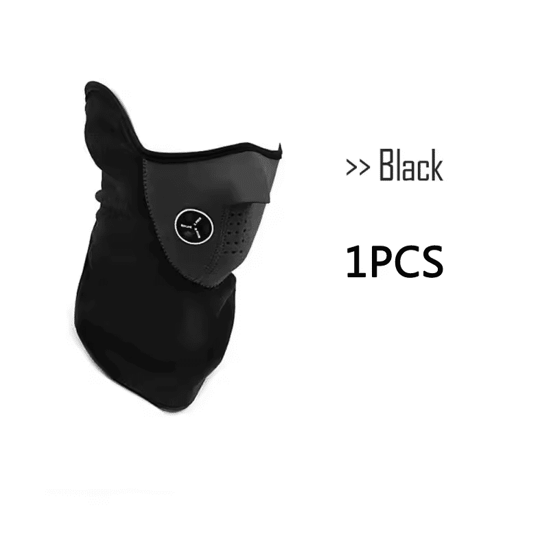 Unisex Thermal Windproof Motorcycle Neck Warmer Ski Cycling Mask - Full Face Protection