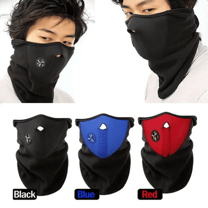 Unisex Thermal Windproof Motorcycle Neck Warmer Ski Cycling Mask - Full Face Protection