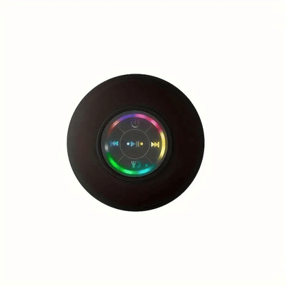 IPX4 Waterproof Mini LED Bathroom Speaker, USB Charging, 5.0 Surround Sound