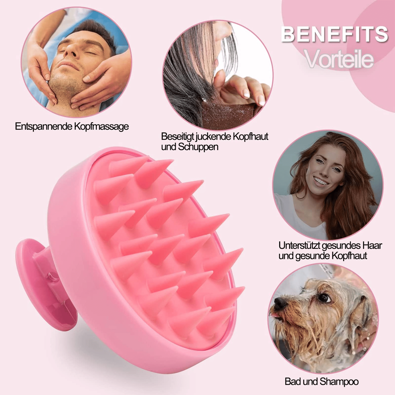 Professional 12-Piece Hair Styling Kit: Combs, Spray Bottle, Scalp Massager, Brushes