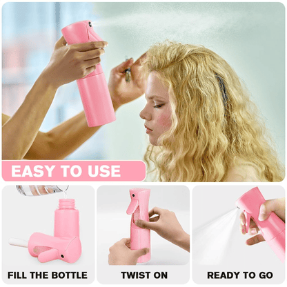 Professional 12-Piece Hair Styling Kit: Combs, Spray Bottle, Scalp Massager, Brushes