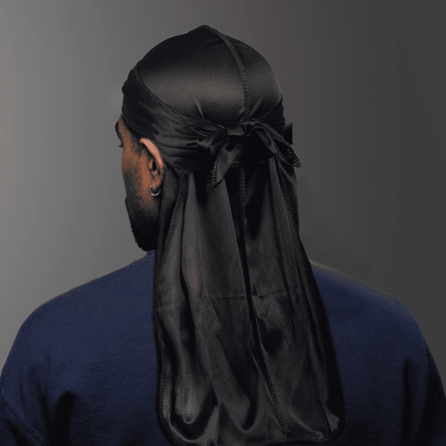Premium 3-Piece Silky Durag Set: Long Tail Headwrap for Perfect 360 Waves