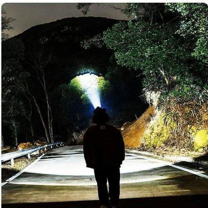 Powerful LED Headlamp: USB Rechargeable, Super Bright for Outdoor & Fishing