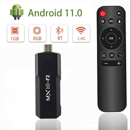 H618 Android 13 4K HD Smart TV Stick Dual-Band WiFi Streaming