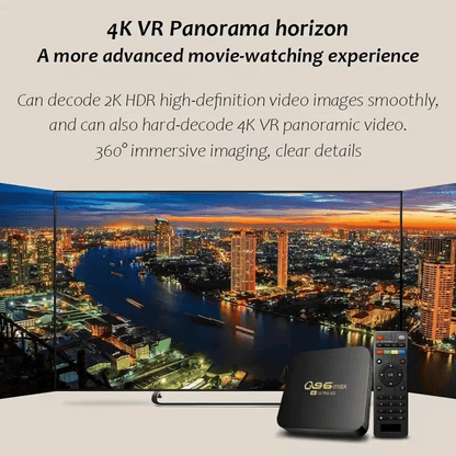 Q96 Max Android 11 4K Smart TV Box 8GB RAM 128GB Storage