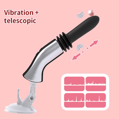 Upgraded Hands-Free Automatic Wireless Vibrator: Smooth G-Spot & Anal Pleasure
