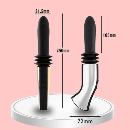 Upgraded Hands-Free Automatic Wireless Vibrator: Smooth G-Spot & Anal Pleasure