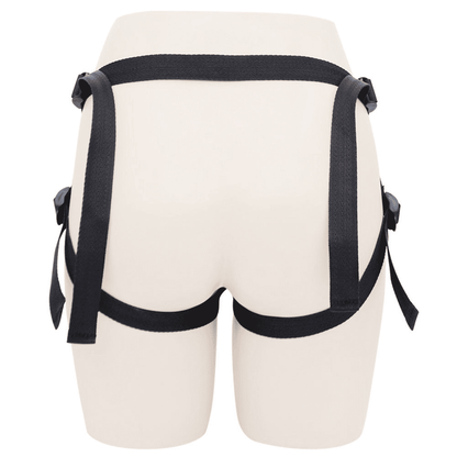 Adjustable Strap-On Harness with Realistic Dildo for Couples & Individuals