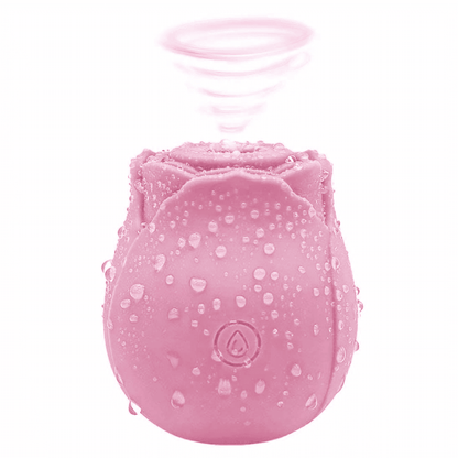 Powerful Rose Clitoris Sucking Vibrator - Rechargeable Oral Stimulator for Women