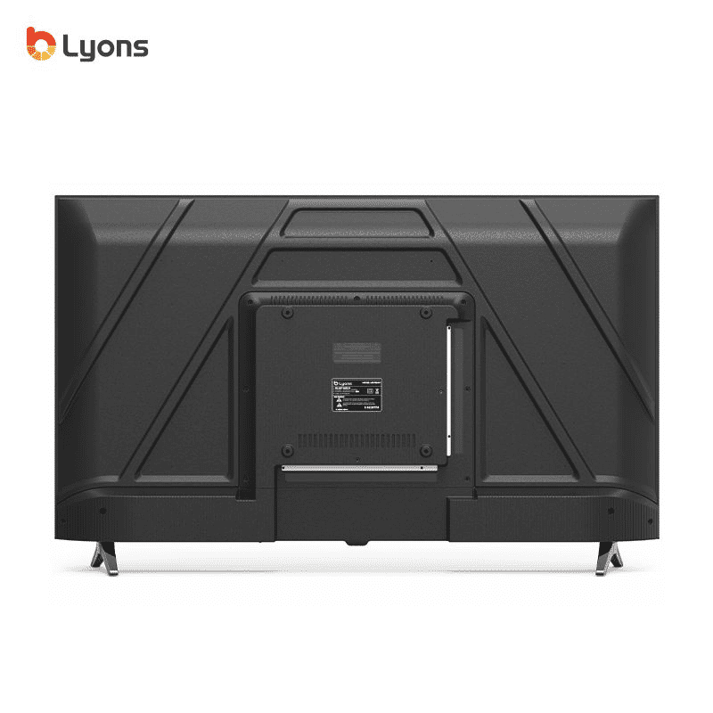 LYONS 43-inch Frameless Smart TV: HD Android, Bluetooth, Netflix, YouTube, Energy Saving