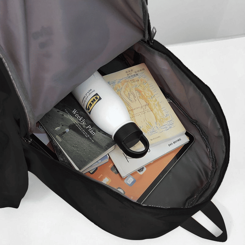 Stylish Women's Laptop Backpack & Small Bag Set - Large Capacity Schoolbag