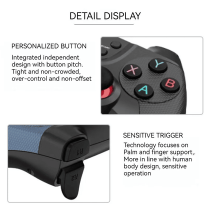 Emuelec Android TV Game Stick with Dual 2.4G Wireless Controllers
