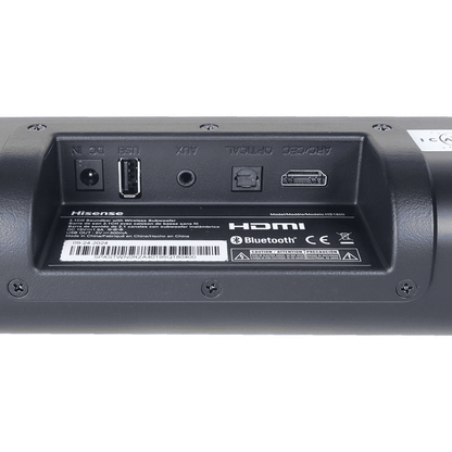 Hisense HS1800 2.1CH Soundbar with Wireless Subwoofer, Bluetooth, HDMI ARC