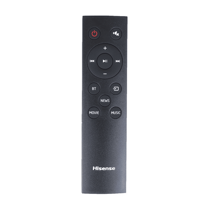 Hisense HS1800 2.1CH Soundbar with Wireless Subwoofer, Bluetooth, HDMI ARC