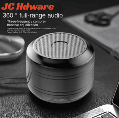 JC A2 Portable Bluetooth Speaker: Super Volume, Wireless, Metal, Call Mic