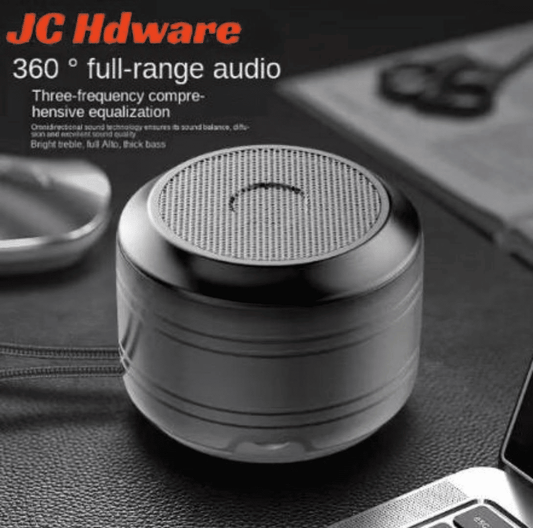 JC A2 Portable Bluetooth Speaker: Super Volume, Wireless, Metal, Call Mic