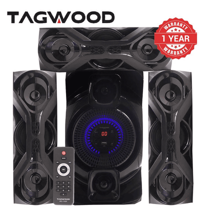 TAGWOOD 631K 3.1CH 12000W Bluetooth Home Theater Speaker System with Subwoofer