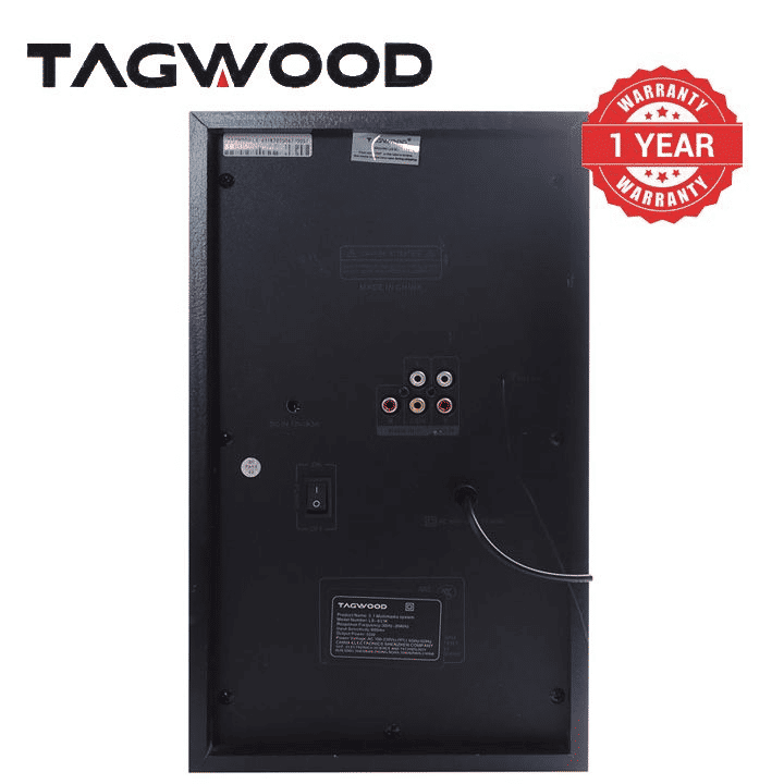 TAGWOOD 631K 3.1CH 12000W Bluetooth Home Theater Speaker System with Subwoofer