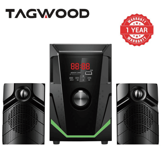 Tagwood LS-421L 2.1-Channel Bluetooth Subwoofer Speaker System with FM USB