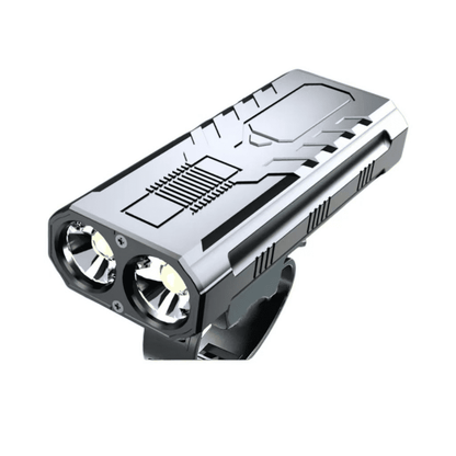 USB Rechargeable LED Bicycle Light Set - Mountain Cycle Front Headlight & Tail Lamp