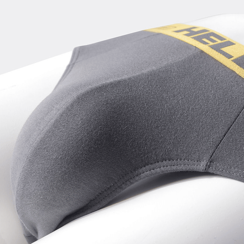 SXCHEN Men's Breathable Triangle Briefs 4-Pack - Comfortable, Fashionable, Large Sizes