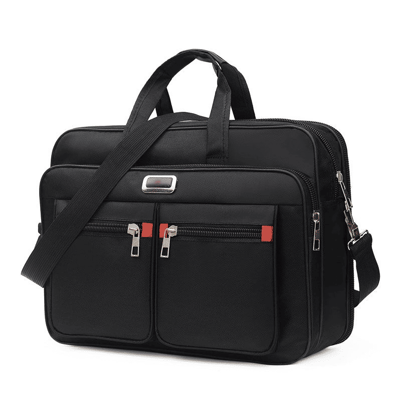 Men's Large Capacity Business Laptop Briefcase - Durable, Wear-Resistant, 14-inch