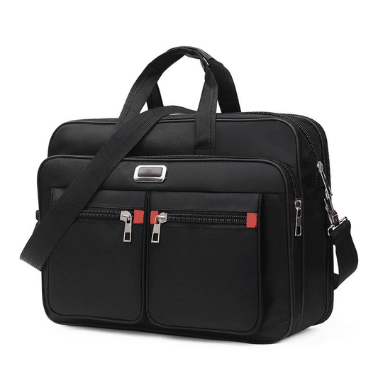 Men's Large Capacity Business Laptop Briefcase - Durable, Wear-Resistant, 14-inch