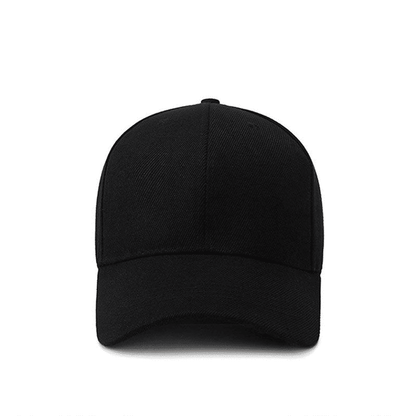 2-Pack Adjustable Baseball Caps Black and Wine Red UV Protection