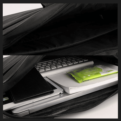 Premium 15.6-inch Waterproof Laptop Bag: Durable, Wear-Resistant Messenger & Shoulder Carry
