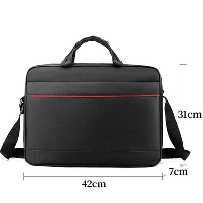 Premium 15.6-inch Waterproof Laptop Bag: Durable, Wear-Resistant Messenger & Shoulder Carry