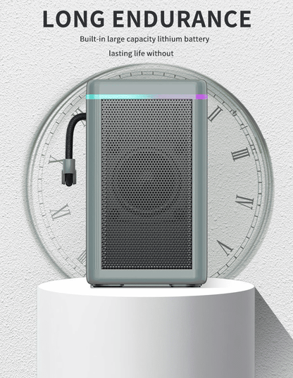 Portable Wireless Bluetooth Speaker RGB Light Subwoofer Stereo Outdoor Bass