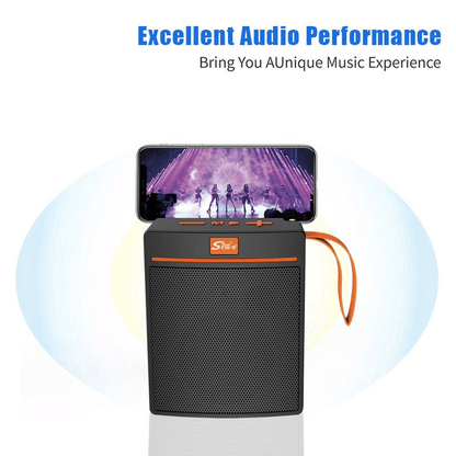 Powerful 20W Solar Bluetooth 5.3 Outdoor Speaker with TWS Stereo Sound for Parties